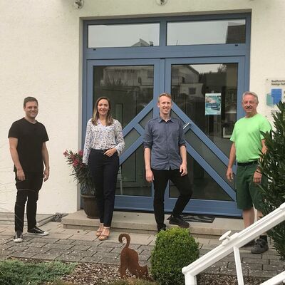 Florian Wahl, Jasmina Hostert, Jan Hambach, Wolfgang Gastel