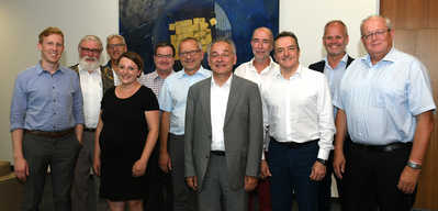 Die neue Kreistagsfraktion der SPD.