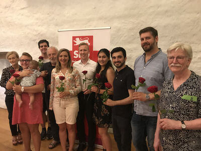 Der neue Vorstand des SPD Kreisverbands Böblingen.